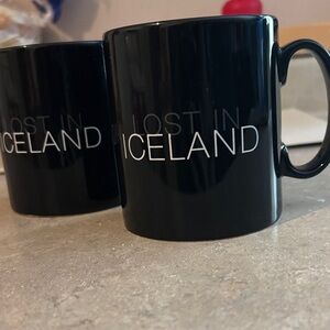 Black 'Lost in Iceland' Mug